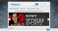 Desktop Screenshot of fitfight.pl